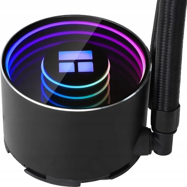 Ftohës me ujë Thermalright Frozen Notte, 240mm, ARGB V2, i zi