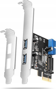 Kartë zgjeruese AXAGON PCEU-232RS, PCIe 4.0 x1, 4x USB 3.0, e zezë