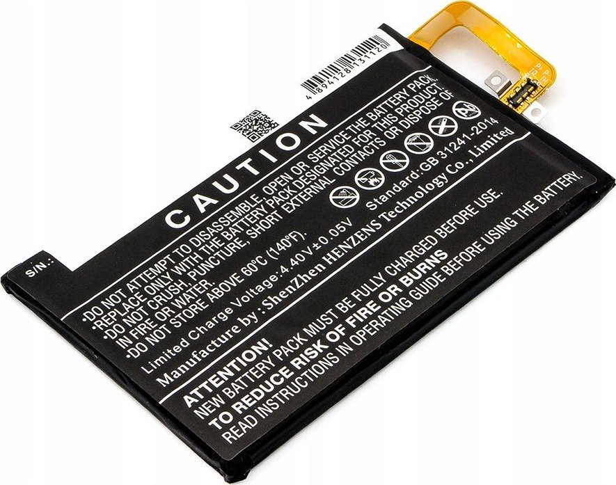 Bateri telefoni BlackBerry KEYone Mercury BBB100‑1, 3400mAh, 3.85V