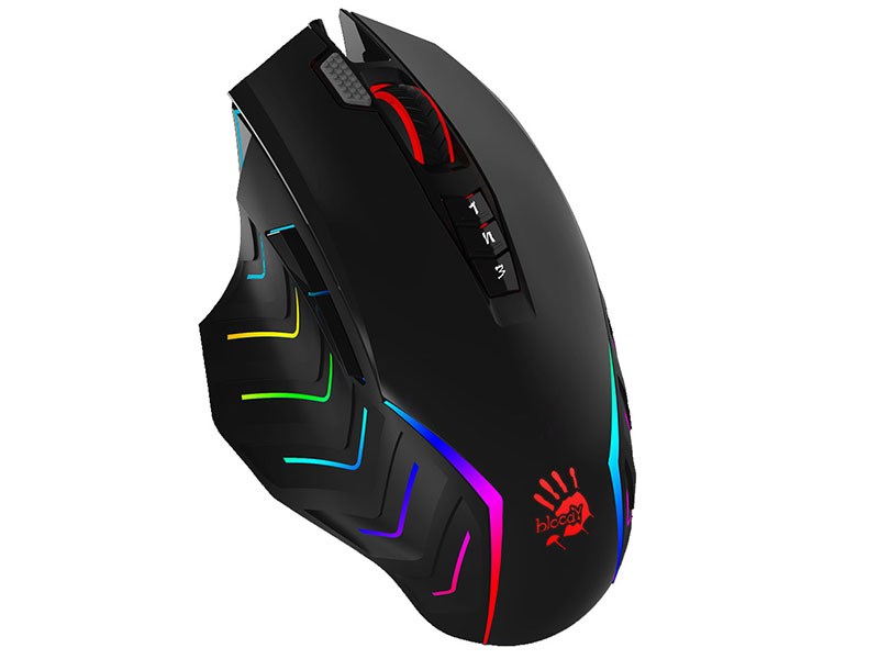 Maus gaming A4TECH Bloody J95S Stone, 8.000 DPI, USB, i zi