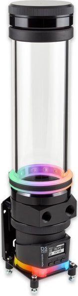 Pompë rezervuar për ftohje uji Aqua Computer ULTITUBE D5 200 PRO RGB, 470 ml, RGB, e zezë