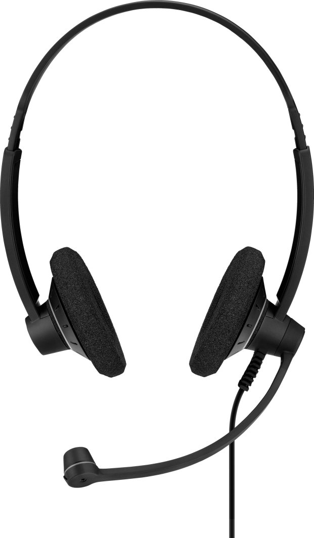 Kufje me mikrofon Epos Sennheiser Impact SC 60, me kabllo, stereo, argjend dhe e zezë