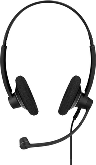 Kufje me mikrofon Epos Sennheiser Impact SC 60, me kabllo, stereo, argjend dhe e zezë