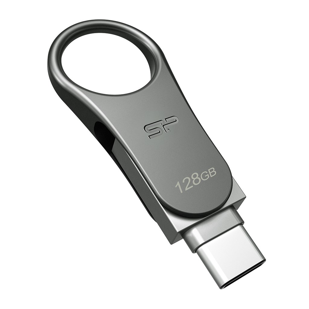 Pendrive SP Silicon Power, 128GB, USB 3.1, OTG, titanium 