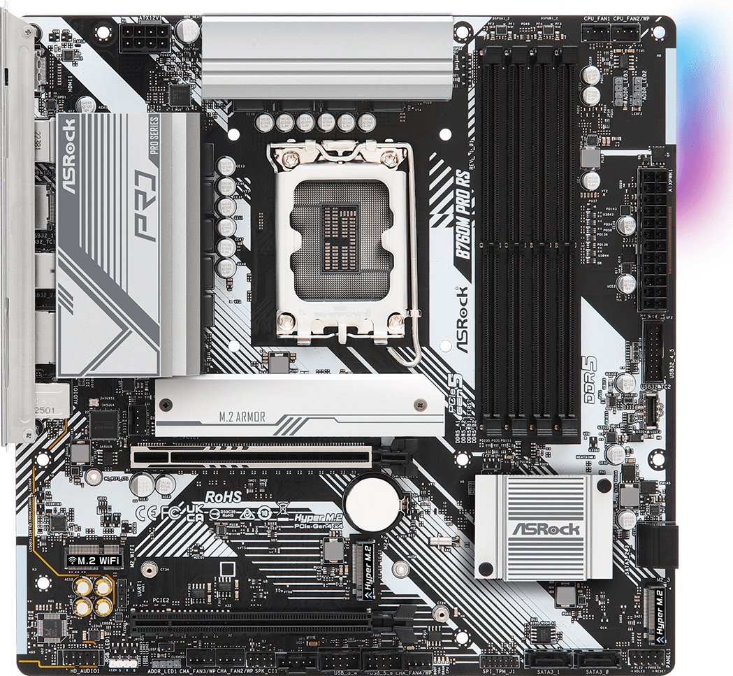 Pllakë amë ASRock B760M PRO RS