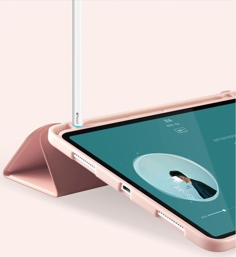 Mbrojtëse me kapak SmartCase për IPAD AIR 4 2020, e zezë