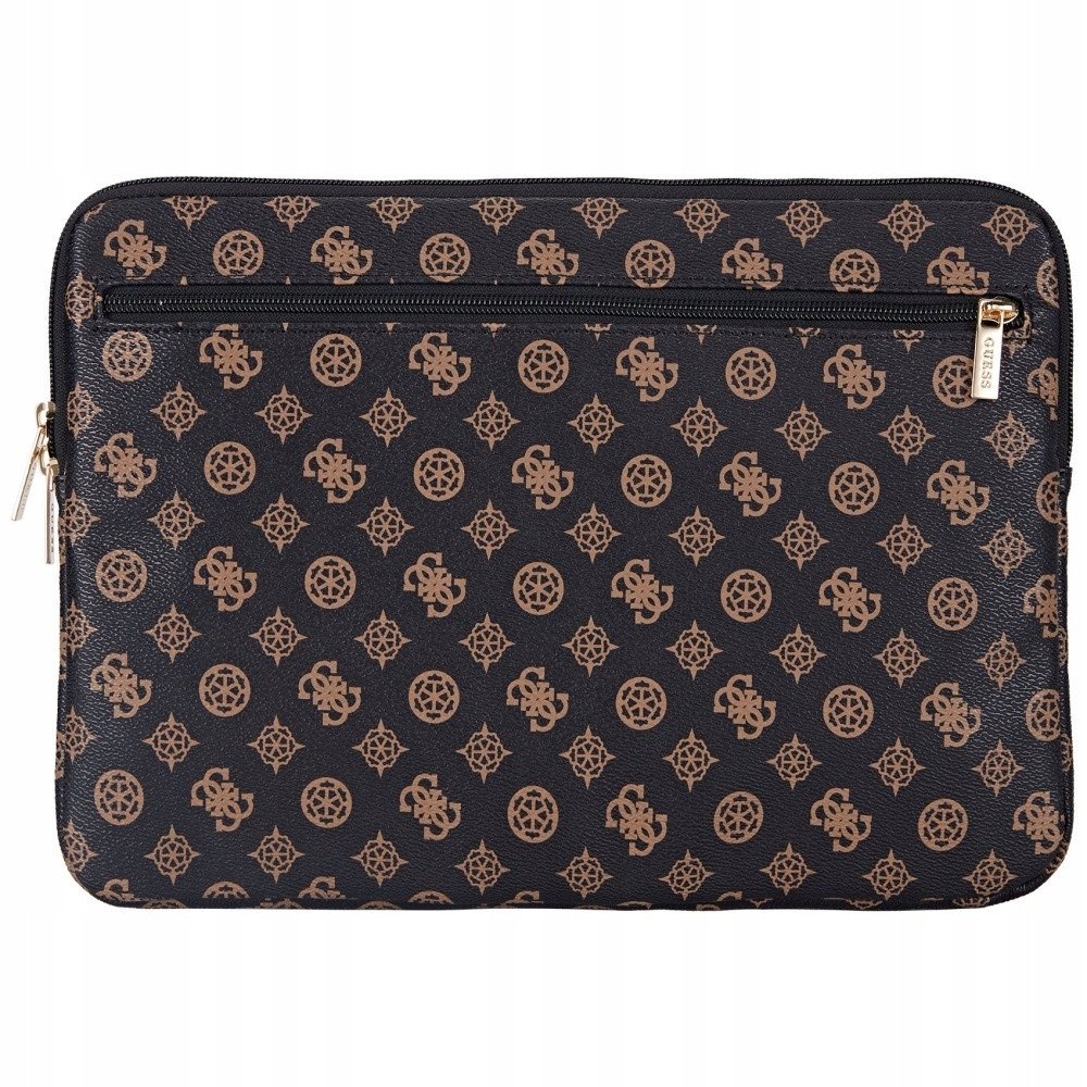 Торба за лаптоп Guess Peony Pocket Triangle, 14\", црна