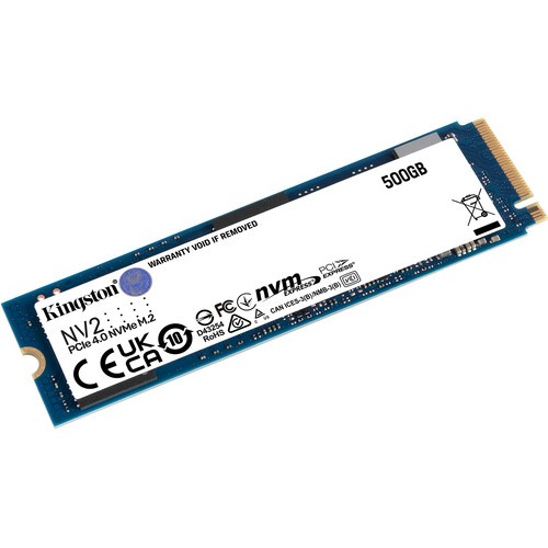 Kingston NV2 500GB NVMe PCIe 3.0 M.2 Internal SSD
