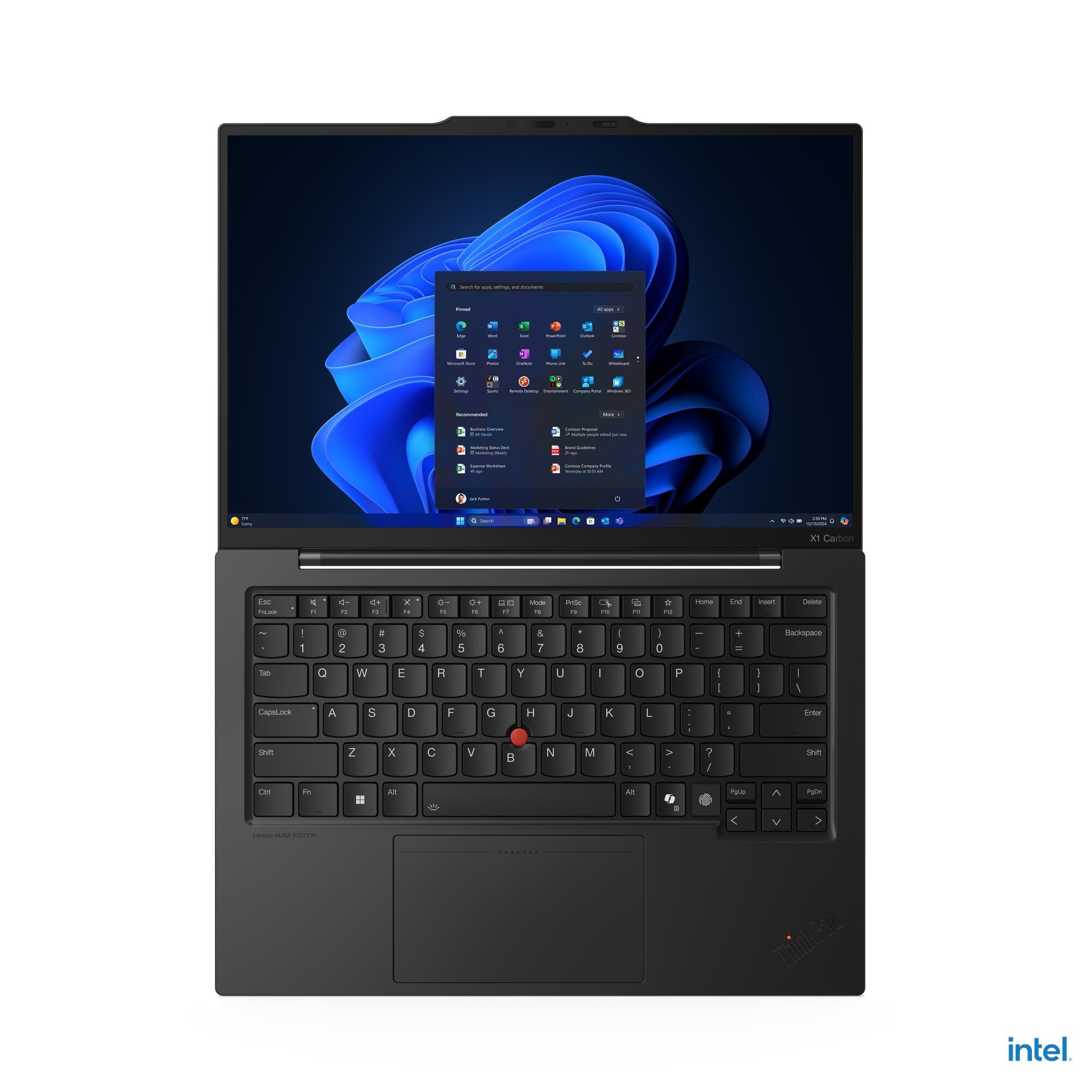Laptop Lenovo ThinkPad X1 Carbon Gen 13, 14" 2.8K OLED Touch, Ultra 7 265U, 64GB RAM, 1TB SSD, i zi