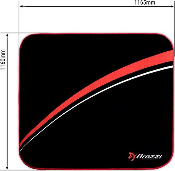 Tapet dyshemeje Arozzi, 116 x 116 cm, i zi