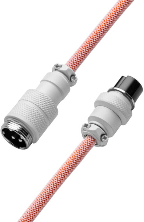 Kabllo spirale CableMod Pro, USB-C/USB-A, 1,5m, e portokalltë