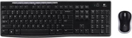 [OUTLET] Set tastierë dhe maus Logitech MK270, wireless, me nano USB, i zi