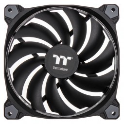 Вентилатор за компјутер Thermaltake Riing 14 RGB, сет 3 парчиња, 140 mm, со хаб, црн