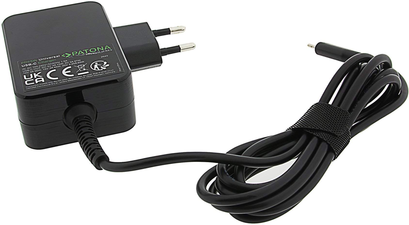 Полнач Patona GAN PD, 65W, USB C, бел
