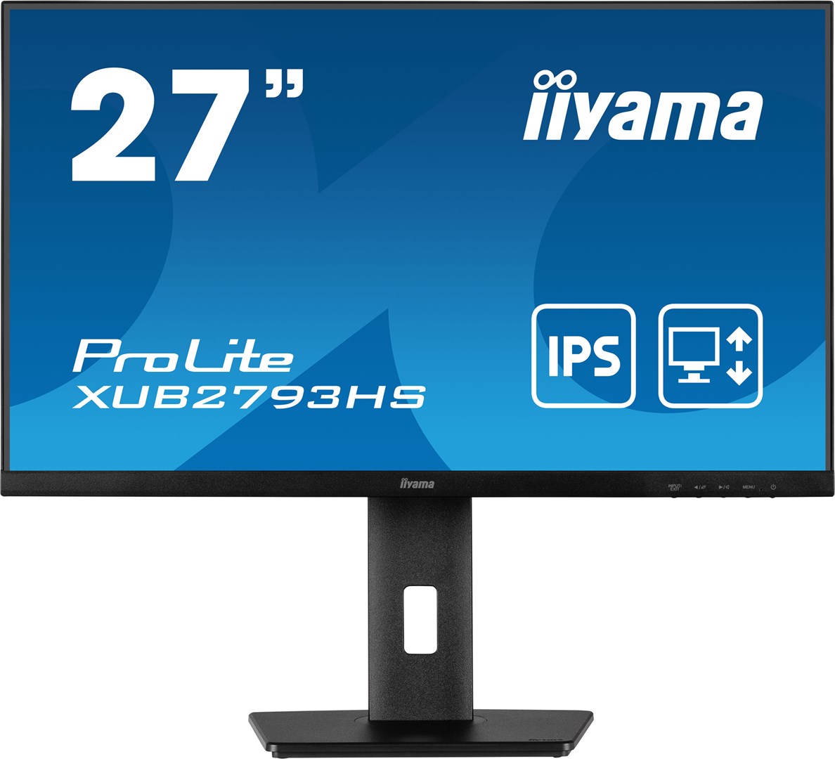 Monitor iiyama ProLite XUB2793HS-B6, 27", 1920 x 1080, i zi
