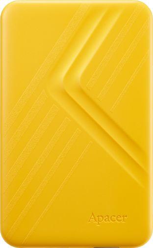 Disk i jashtëm HDD Apacer AC236 (AP1TBAC236Y-1), 1TB, 2.5'', i verdhë
