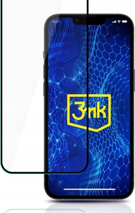 Xham mbrojtës 3MK HardGlass Max Lite për Samsung Galaxy A16, 0.3mm, Fullscreen, i zi