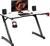 Tavolinë kompjuteri Huzaro Hero 2.5, 120 x 60 cm, e bardhë