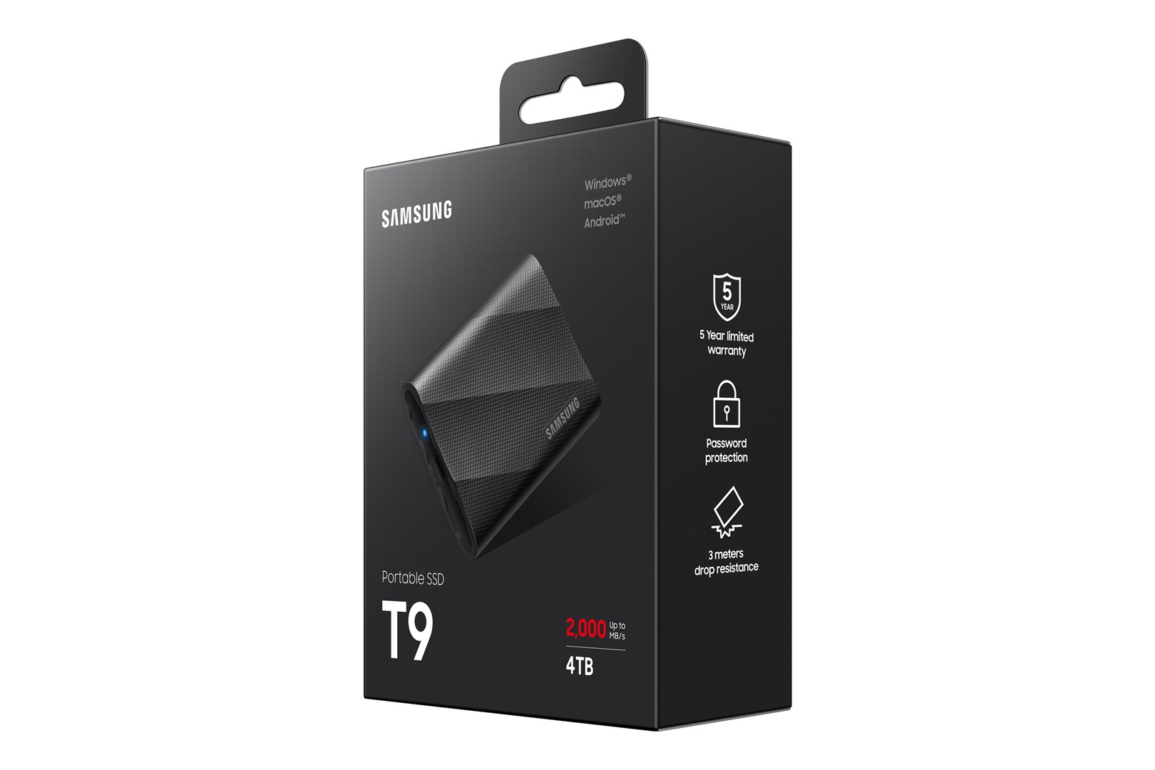 Disk Samsung MU-PG4T0B, 4 TB, USB Type-C, 3.2 Gen 2, i zi