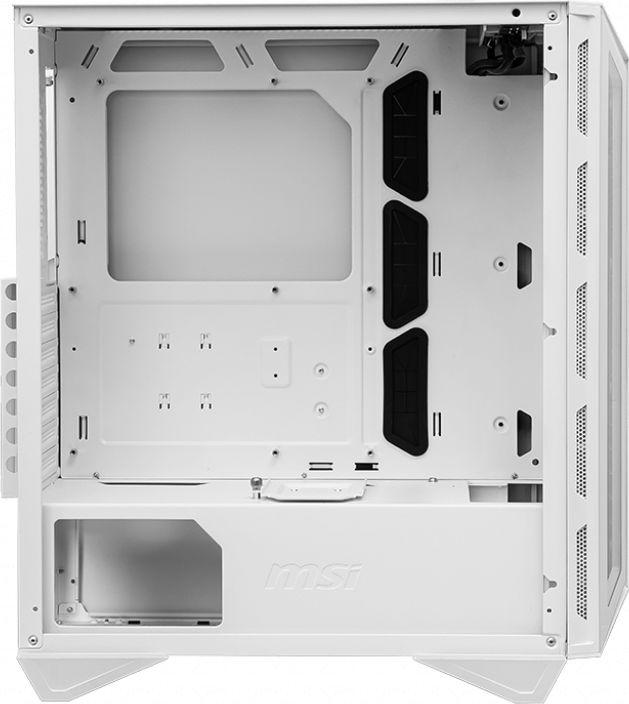 Kasë kompjuteri MSI MPG GUNGNIR 110R WHITE, me xham, e bardhë
