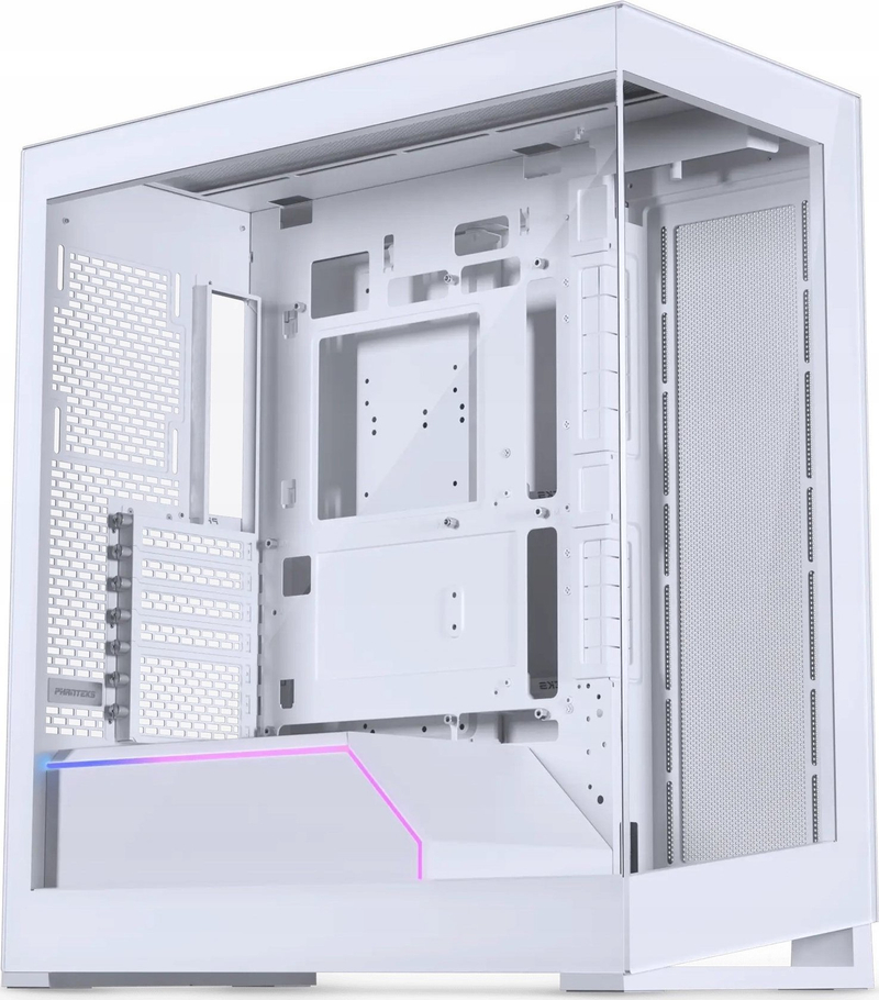 Kasa PC Phanteks NV5 MK2, Mid Tower, 8x ventilatorë, e bardhë matte