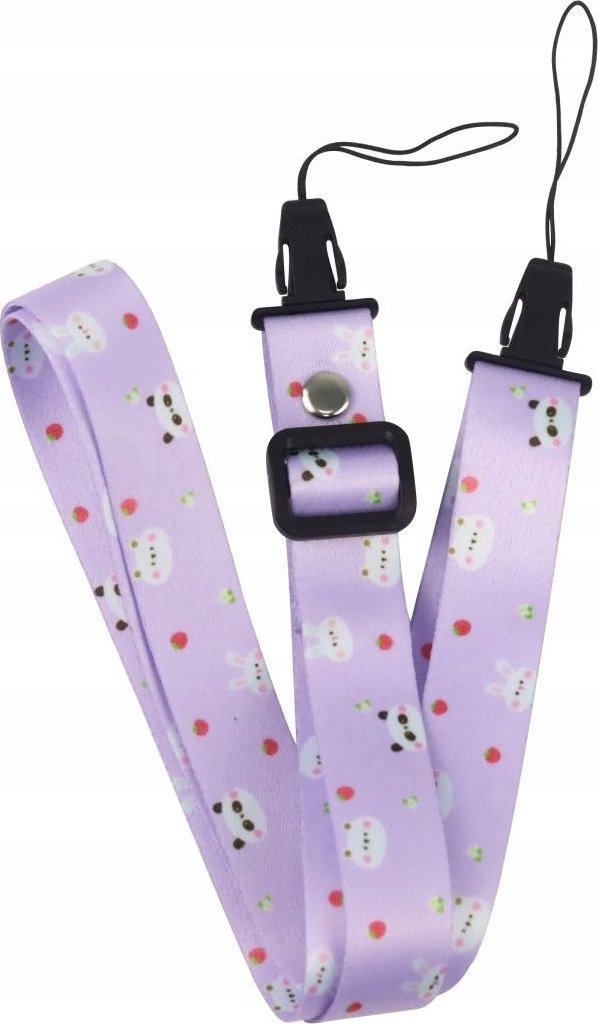 Rrip qafe për kamerë LoveInstant Panda, universal, i rregullueshëm, shumëngjyrësh