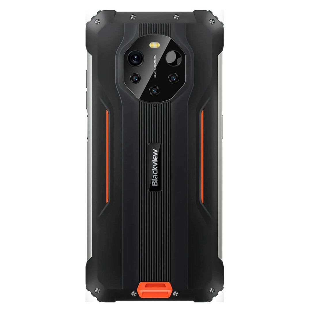Celular Blackview BL8800 Pro 5G, 8GB/128GB, i zi/portokalli