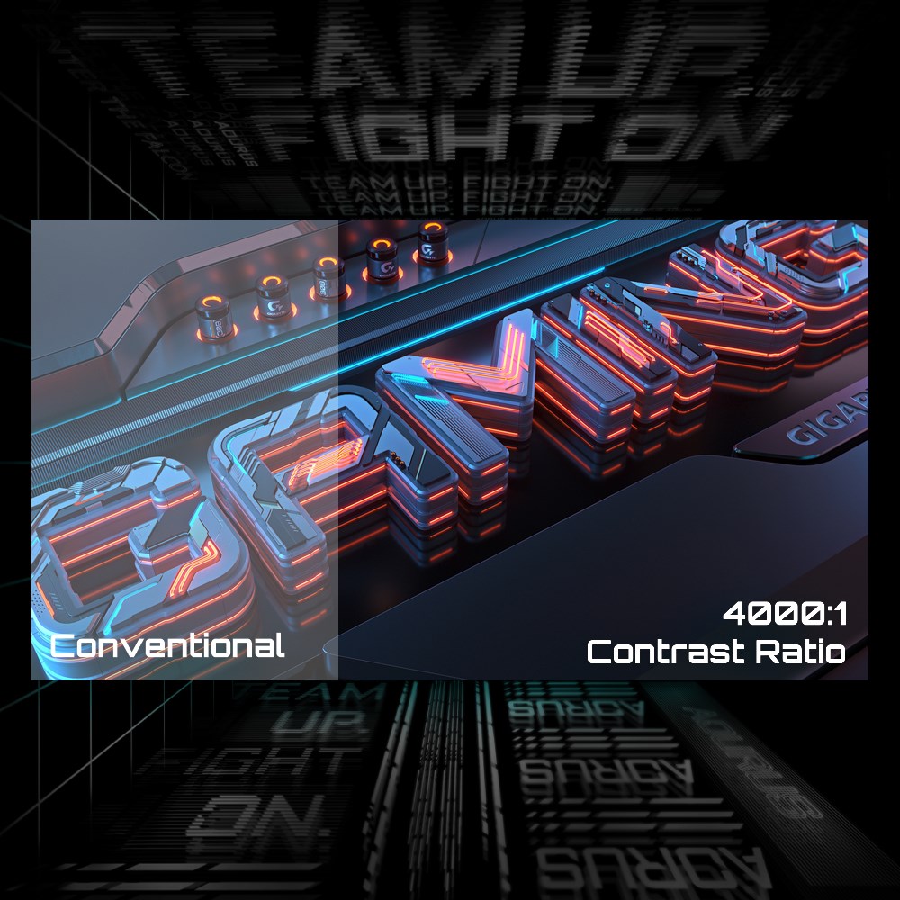 Monitor Gigabyte GS27QC-EK, 27", WQHD, e zezë