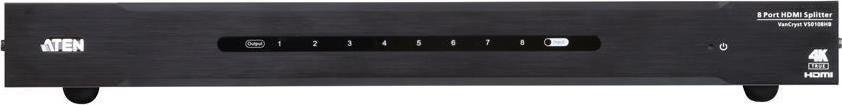 Ndarës HDMI Aten VS0108HB, 8 porta, 4K, i zi