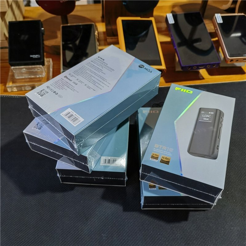 Përforcues kufjesh FiiO BTR15, DAC Bluetooth, portativ, i zi