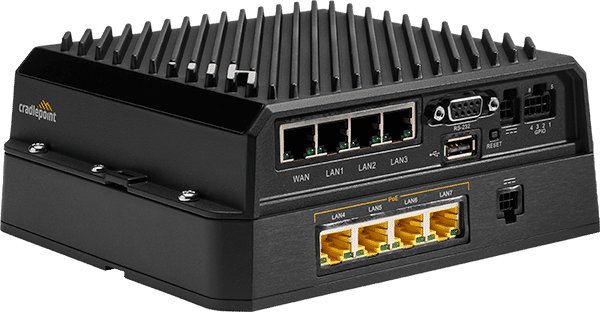 Ruter rrjeti Cradlepoint IBR1700, WiFi, 4 porta Ethernet, i zi