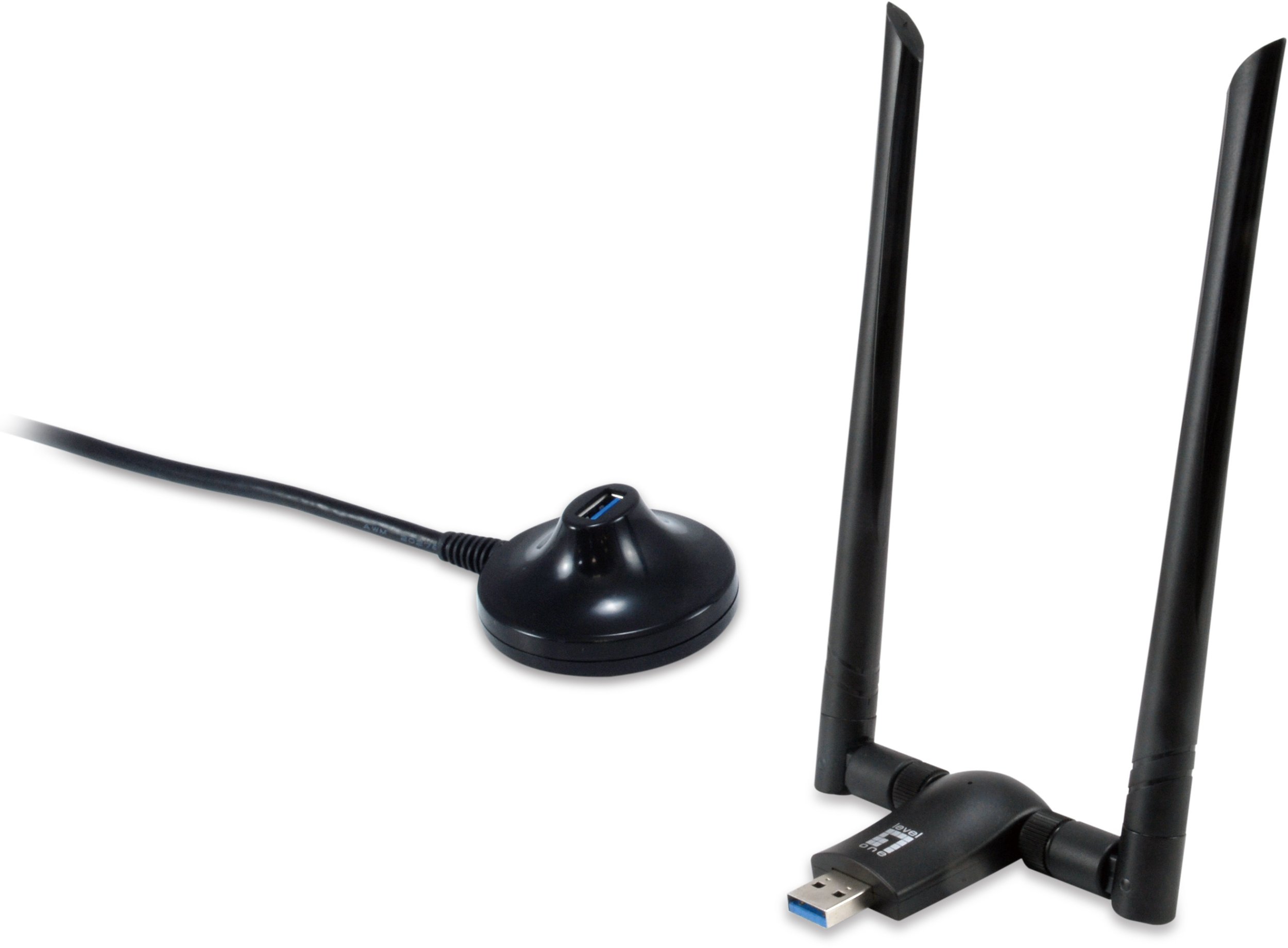Adapter Wi-Fi USB LevelOne WUA-1810E, AC1200, Dual Band, i zi
