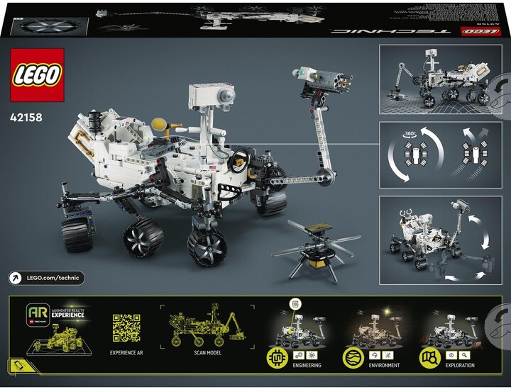 Set LEGO® Technic 42158 NASA Mars Rover Perseverance, 1132 pjesë