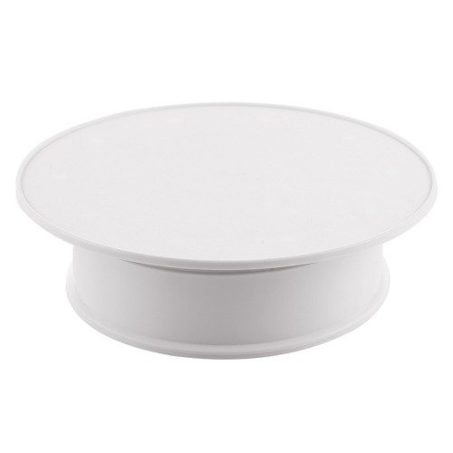 Tavolinë rrotulluese fotografike Puluz Panoramic Photo Stand 360, 1.5kg, dy shpejtësi rrotullimi, e bardhë