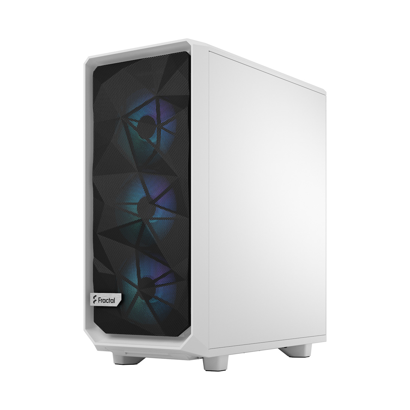 Куќиште за компјутер Fractal Design Meshify 2 Compact RGB, бело