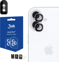 Mbrojtës kamerë 3MK Lens Protection Pro, për iPhone 16 16 Plus, rozë