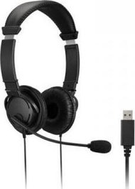 Kufje Kensington K33065WW, USB A, stereo, me mikrofon, të zeza