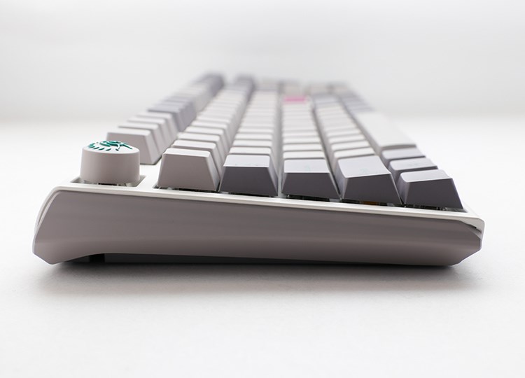 Тастатура за гејминг Ducky One 3 Mist TKL, Cherry MX Silver, RGB, сива/бела