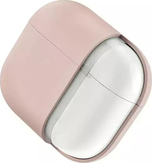Mbulesë silikoni Uniq Lino për Apple AirPods Pro 2, me futje kundër rrëshqitjes, rozë