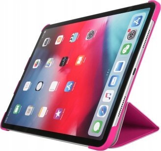 Mbështjellëse tabletë Pomologic Book Case, për iPad Pro 12.9 2020/2021, rozë