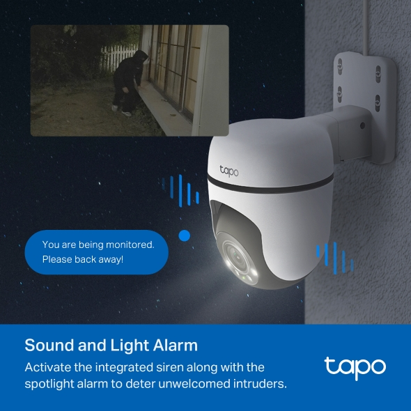 Kamerë TP-Link Tapo C510W Outdoor Pan/Tilt WiFi, 2K, 360°