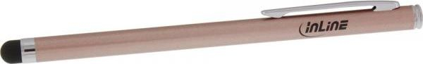 Stilus InLine 55467G, majë gome 6mm, rozë