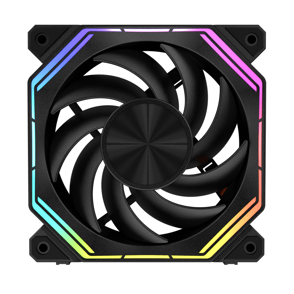 Ftohës Darkflash INF34,120mm, e zezë