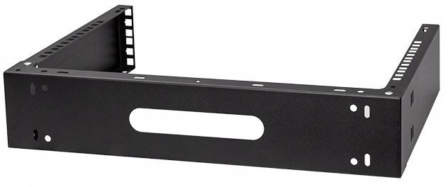 Mbajtëse murale për pajisje rack Stalflex WRH19 2U 4U 330B, 19", metalike, e zezë