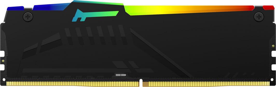 Memorie Kingston Fury Beast RGB, DDR5, 32 GB, 5600 MHz, CL40, KF556C40BBA-32