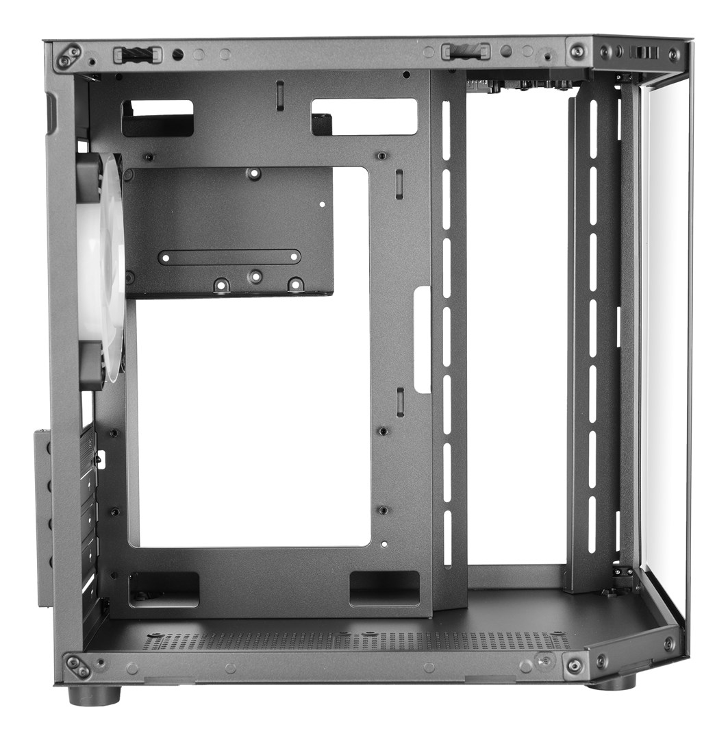 Kuti PC Mars Gaming MC-3TLITE, Mini Tower, mATX Mini-ITX, e zezë