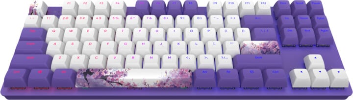 Tastierë Dark Project 87 Violet Horizons, Dark Project G3MS, Violet Horizons, US