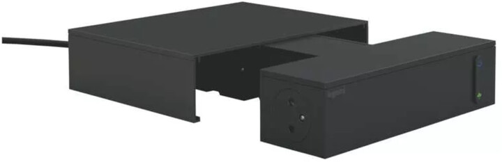 Mbrojtës për shkarkesa elektrike Legrand, 8 priza, 2m, i zi