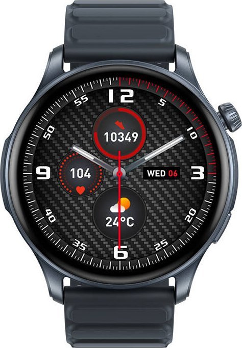 Smartwatch Zeblaze Btalk 3 Pro, ekran AMOLED, thirrje Bluetooth, i zi