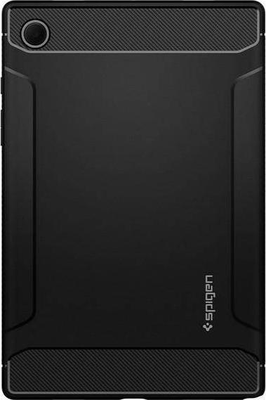 Këllëf tabletë Spigen Rugged Armor, për Samsung Tab A8 10.5" X200/X205, TPU, i zi mat